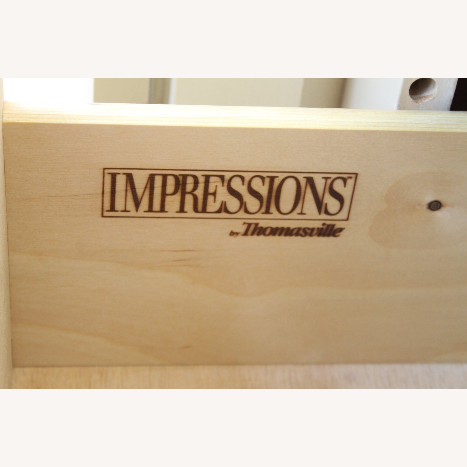 Thomasville Armoire with Mirror, Drawers, Shelves - image-3