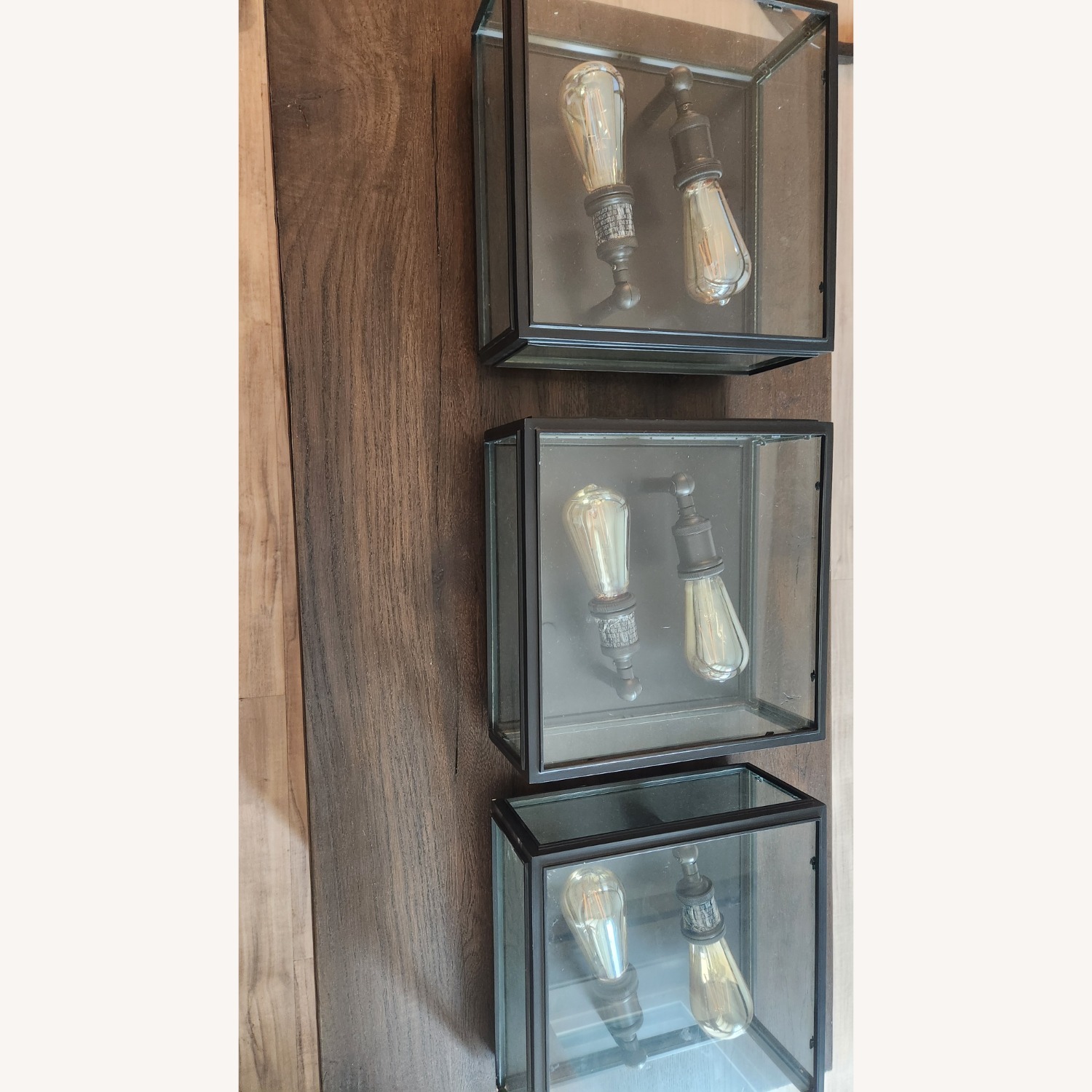 Restoration Hardware Union Filament Wide Flushmounts - image-0