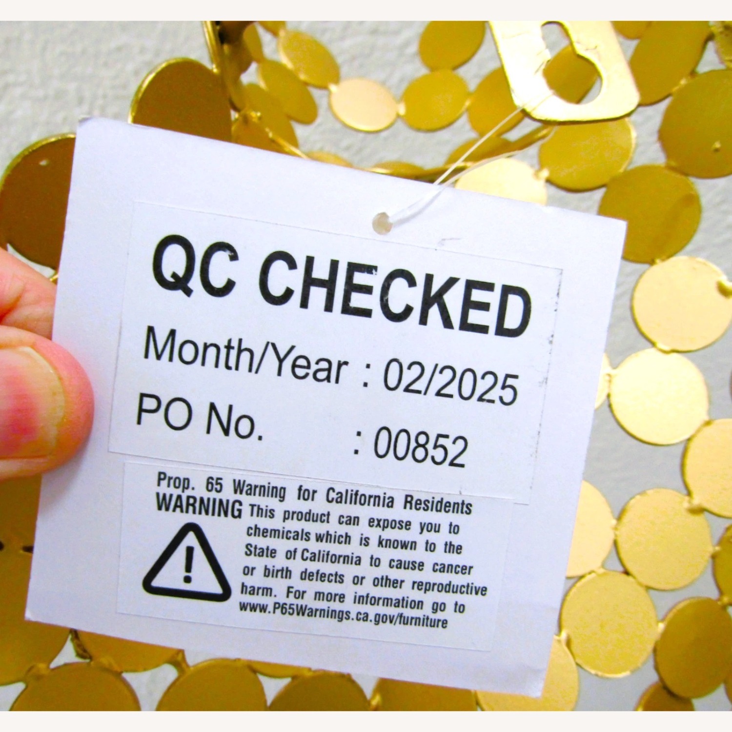 New Gold Leaf Female Torso Wall Art - image-11