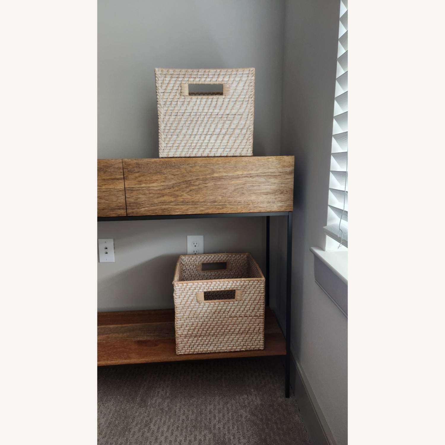 West Elm Hand Made Weave Storage - image-2