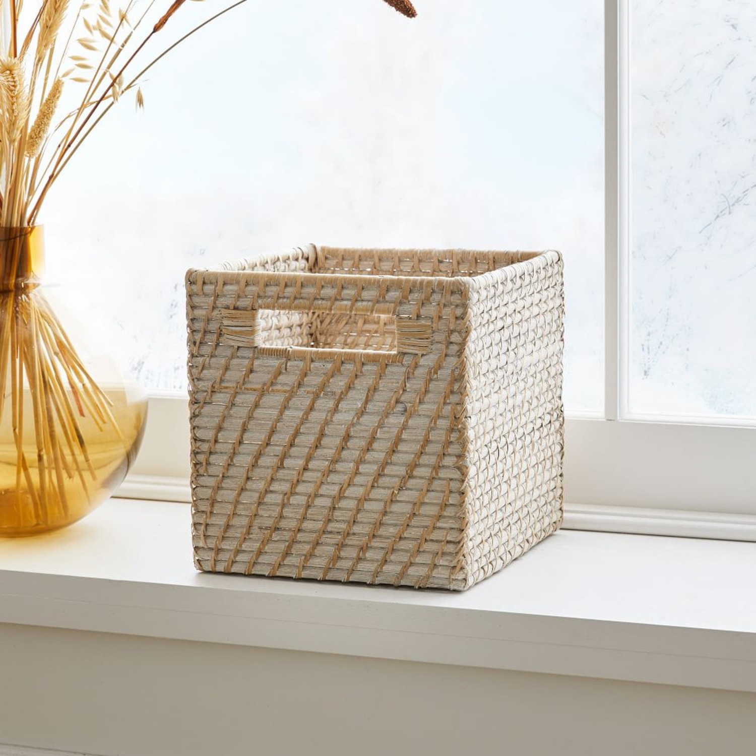 West Elm Hand Made Weave Storage - image-4