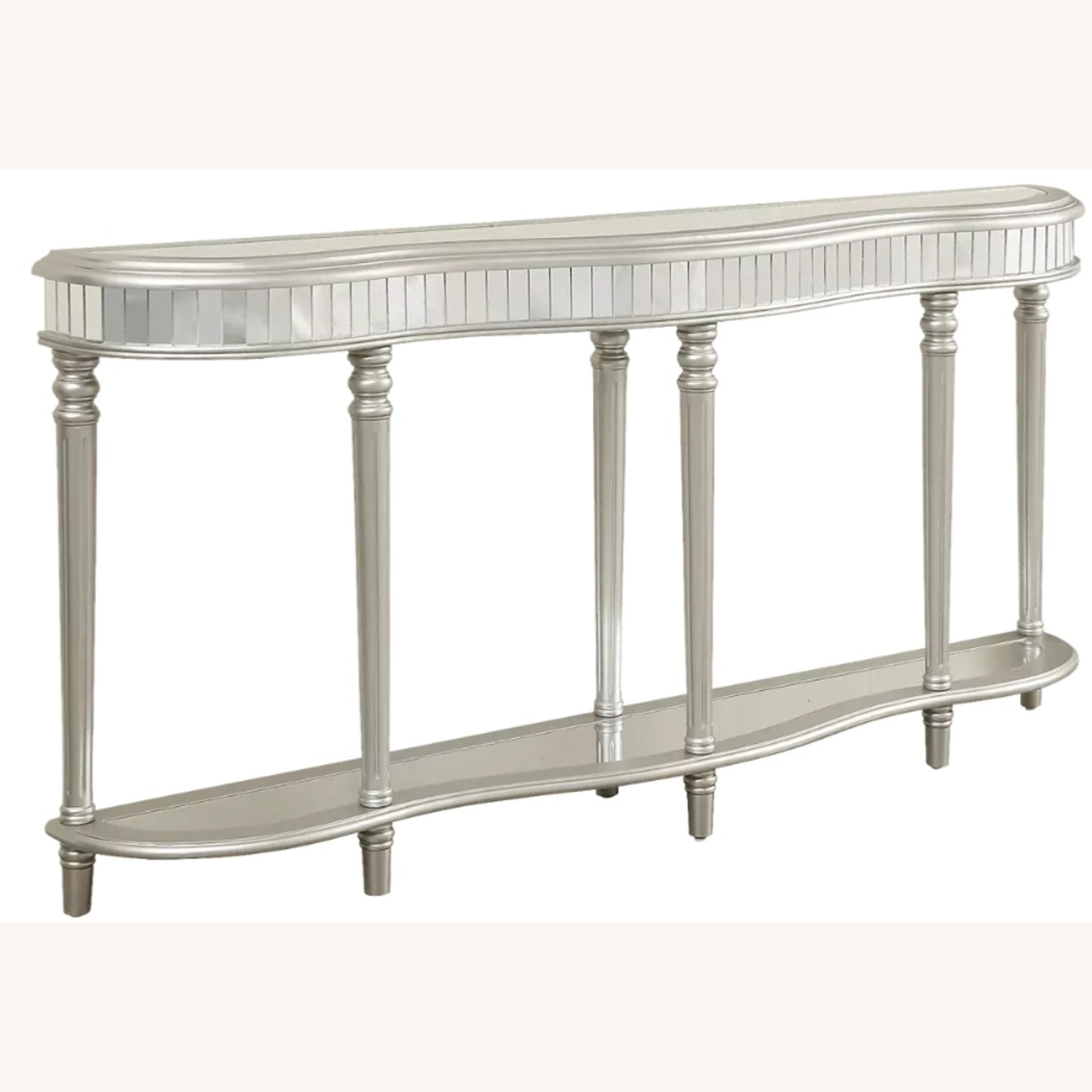 Rooms To Go Reflection Road Champagne Console Table - AptDeco