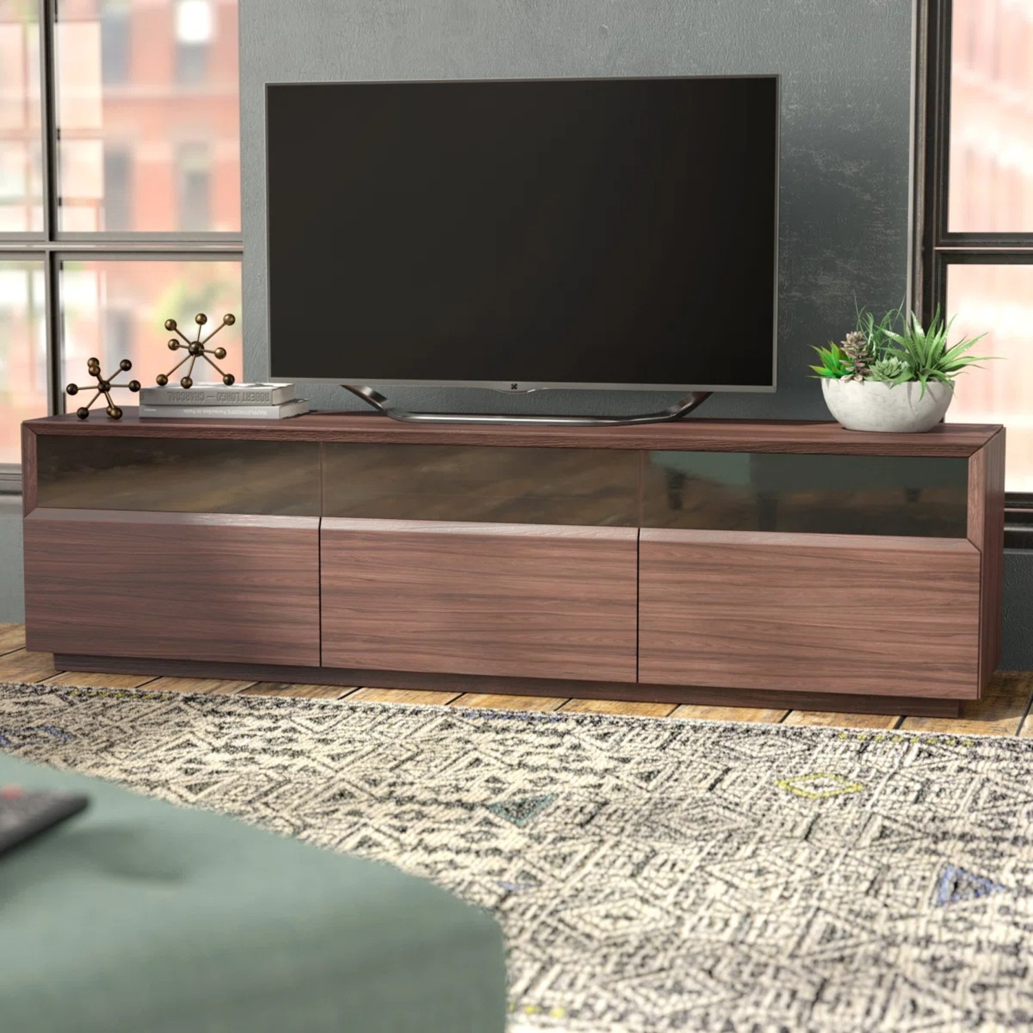 Wayfair Corrigan Studio Rupal TV Stand for TVs up to 78" - image-1
