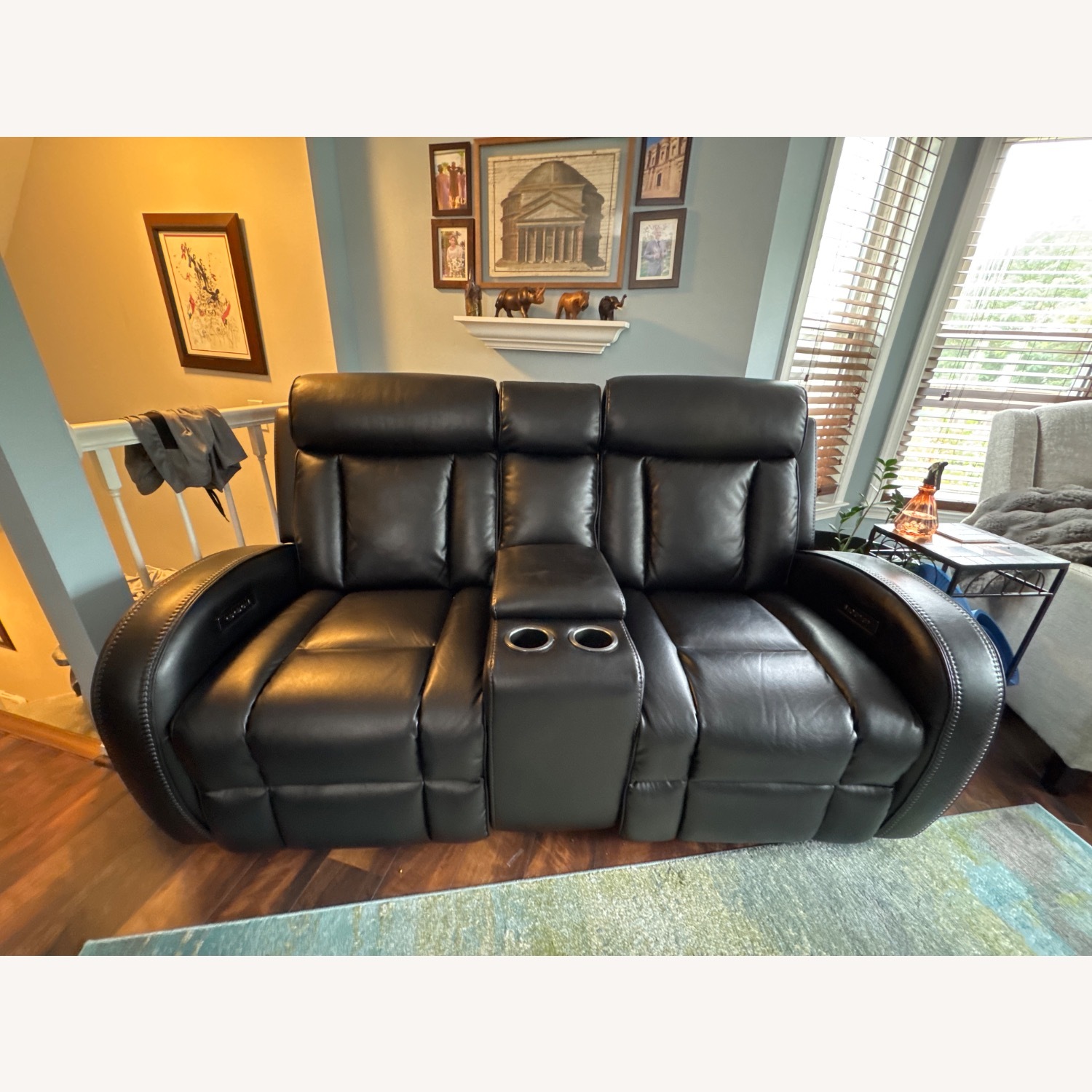 Bob's Discount Console Loveseat - image-3