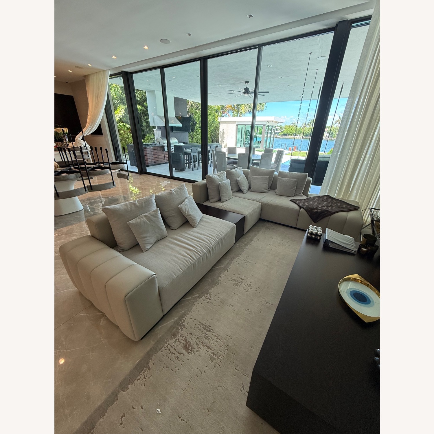 Minotti Freeman Fabric 3+ Piece Sectional - image-2