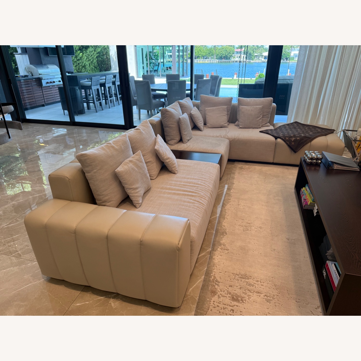 Minotti Freeman Fabric 3+ Piece Sectional - image-1