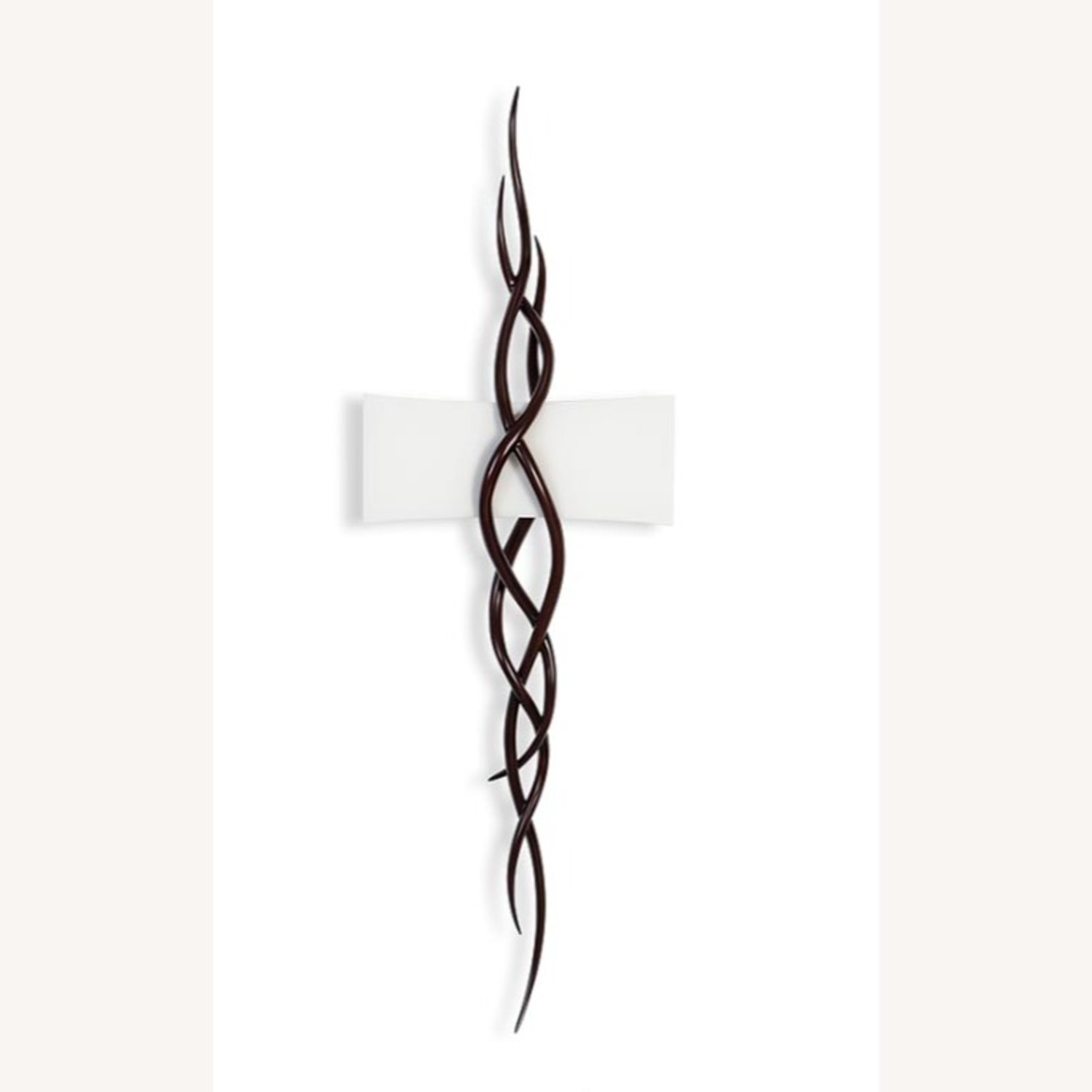 Christopher Guy Dark Brown Wood Wall Lamp - image-1
