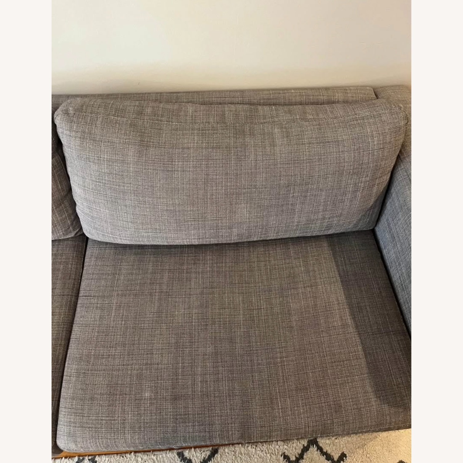 IKEA KARLSTAD Light Gray 3+ Seater Sofa - image-5
