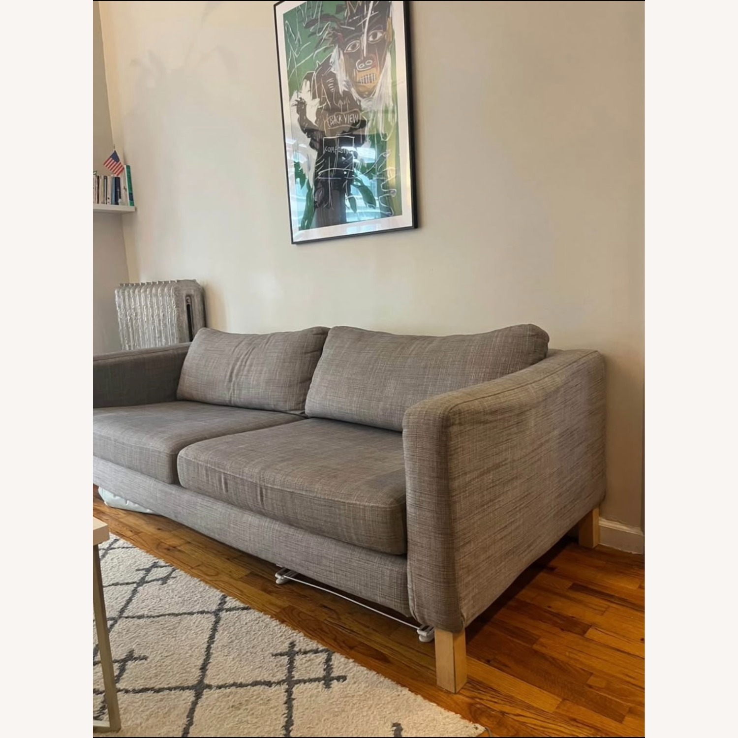 IKEA KARLSTAD Light Gray 3+ Seater Sofa - image-3