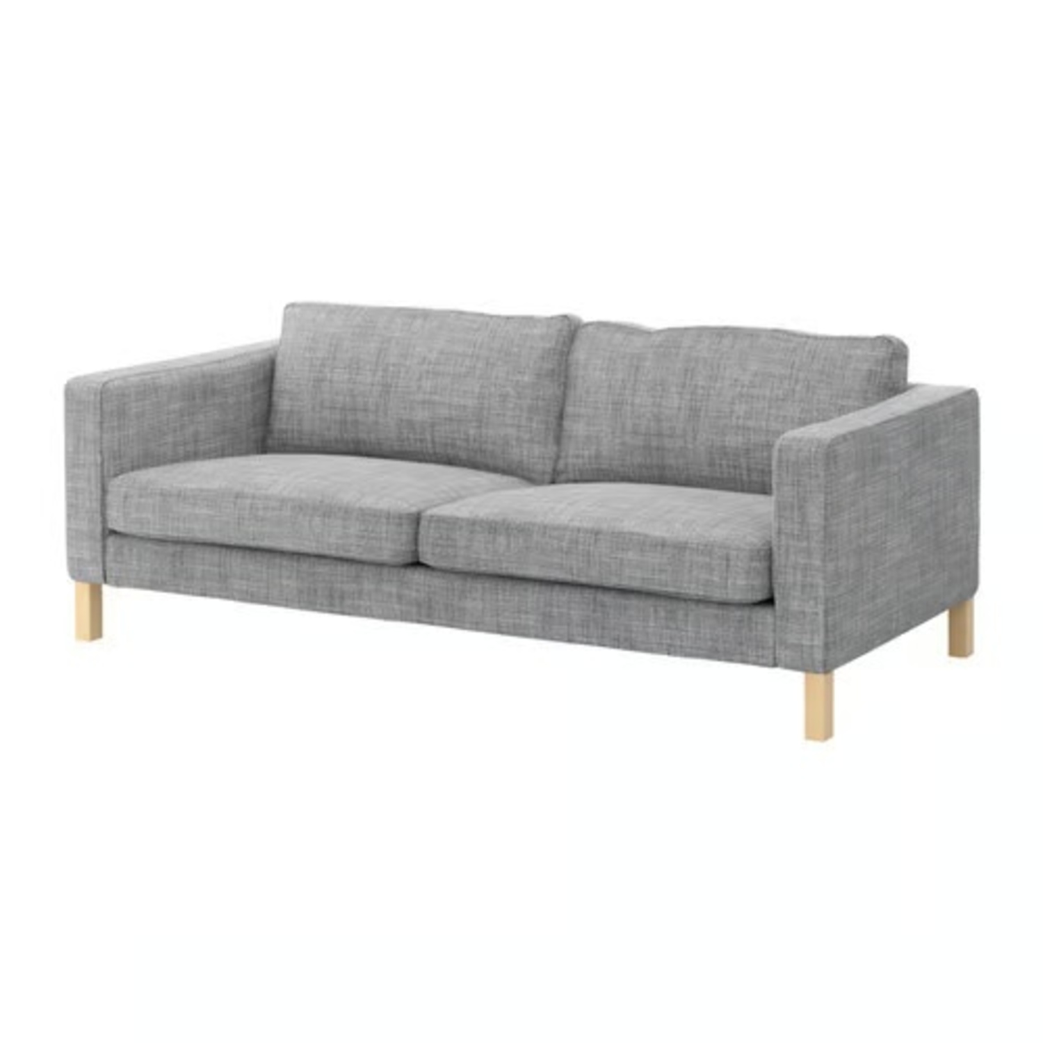 IKEA KARLSTAD Light Gray 3+ Seater Sofa - image-7