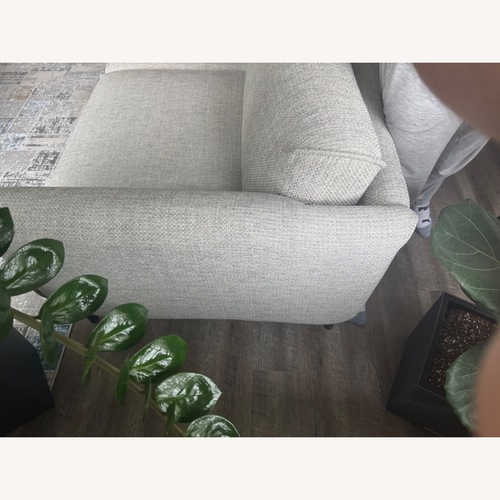 Used IKEA ÄPPLARYD Light Gray Fabric 2 Piece Sectional for sale on AptDeco