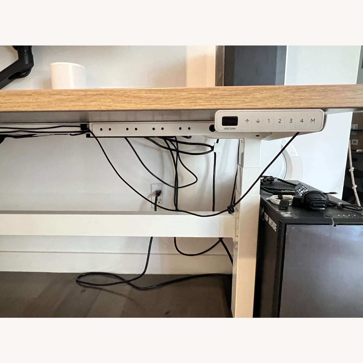 Natural Wood Desk - image-2