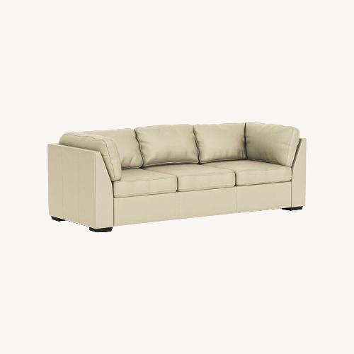 Used EQ3 Salema Leather Sleeper Sofa for sale on AptDeco
