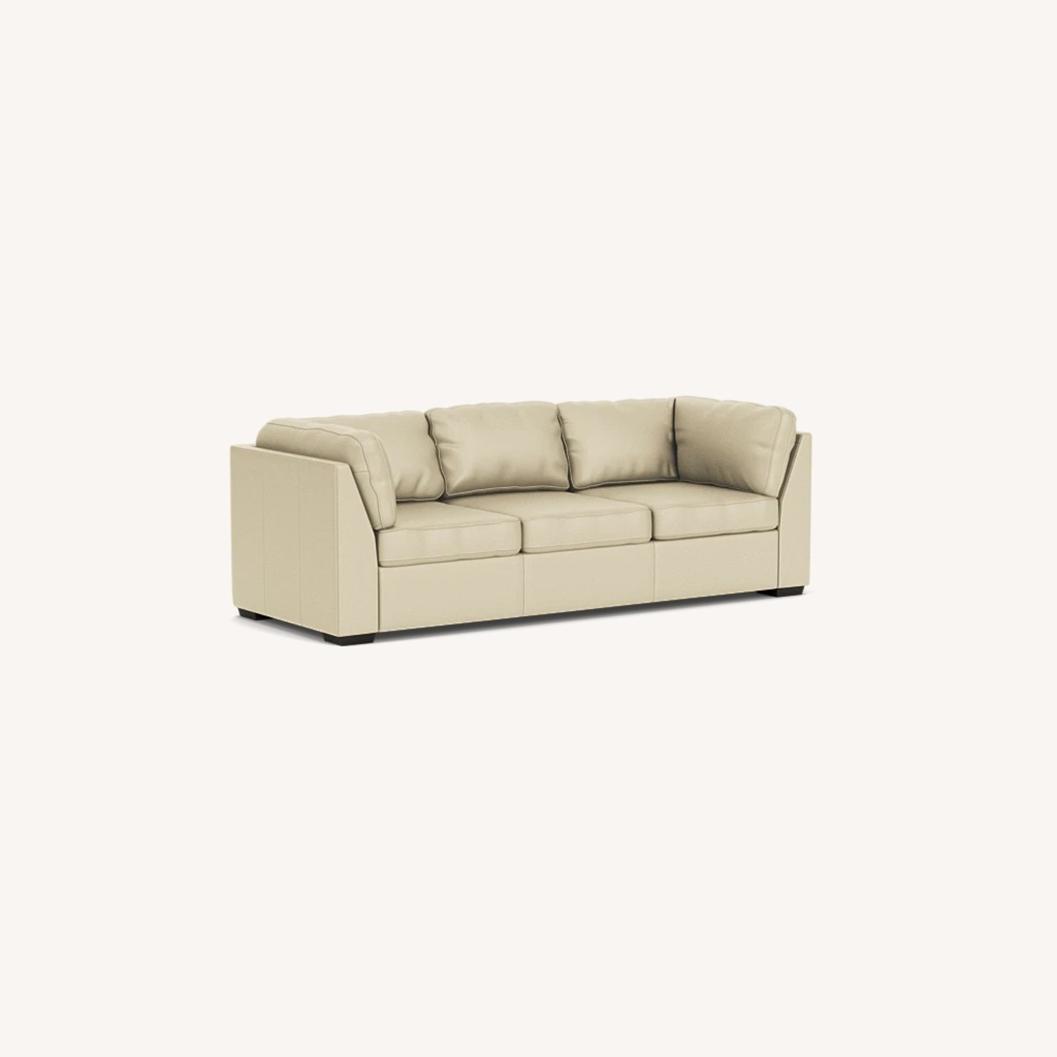 EQ3 Salema Leather Sleeper Sofa - image-4