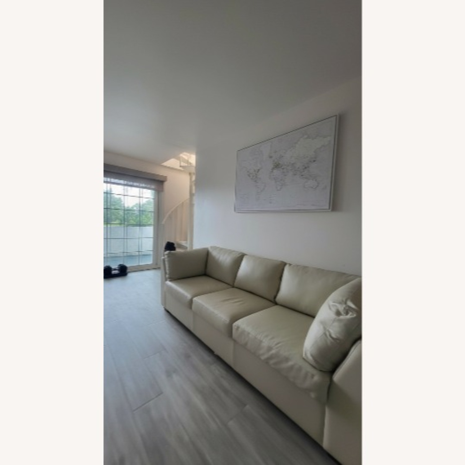 EQ3 Salema Leather Sleeper Sofa - image-3