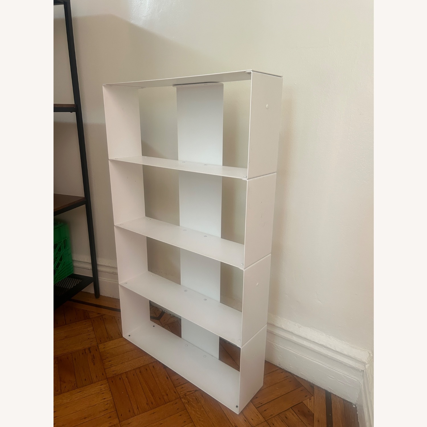 Teebooks White Metal Bookcase - image-2