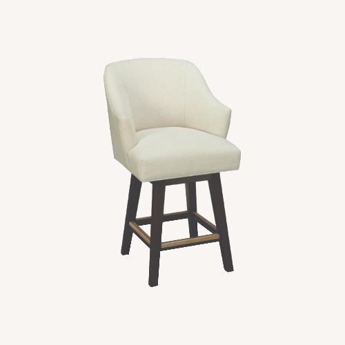 Used Lee Industries Set of 4 Swivel Counter Stools for sale on AptDeco