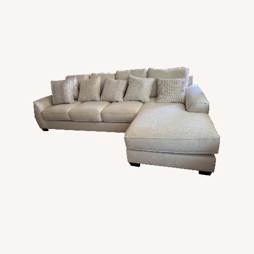 Used Ashley Larce Light Gray 3+ Piece Sectional for sale on AptDeco