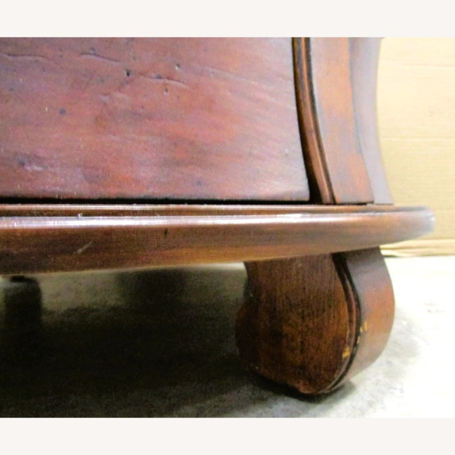 Butler Traditional Round Wooden Barrel Table - image-11