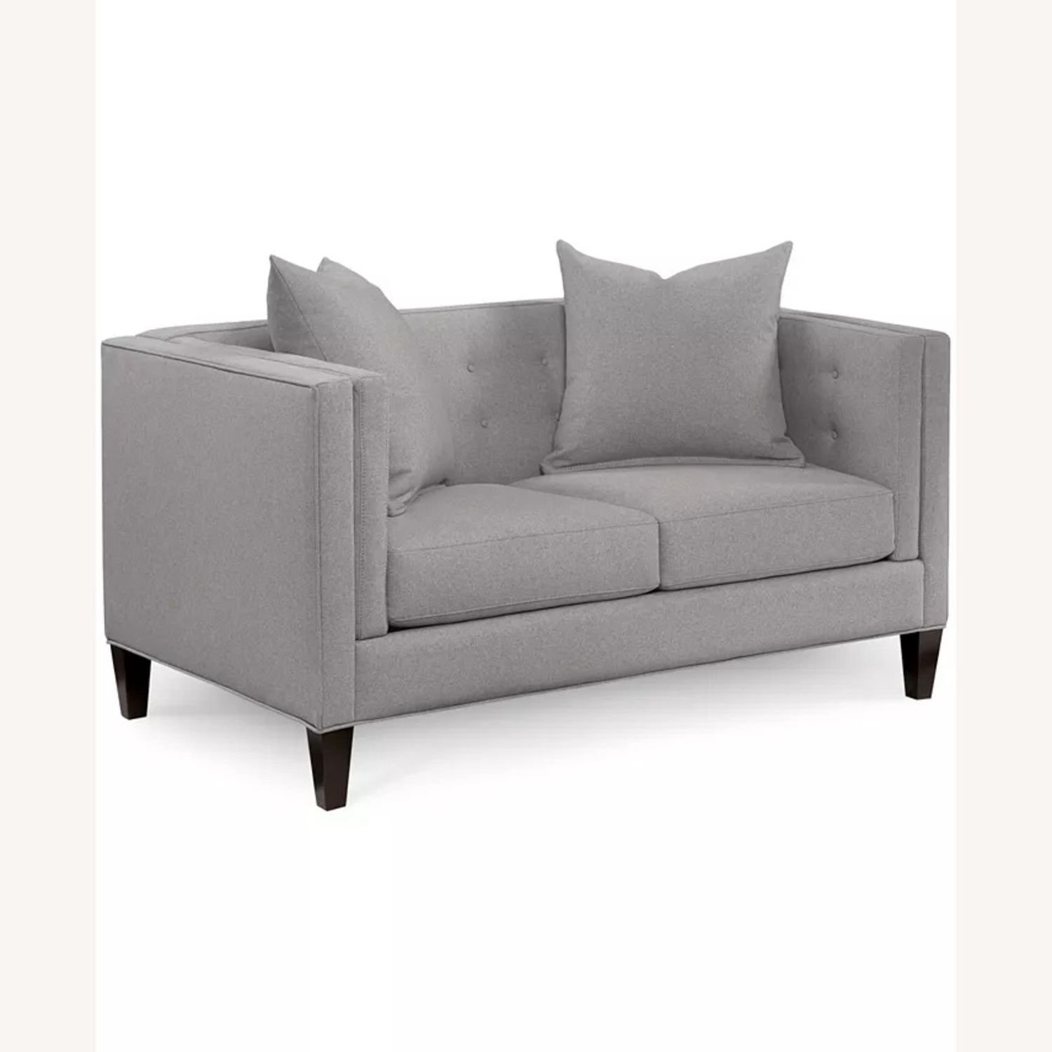Macy's Dark Gray 2 Seater Sofa - image-4