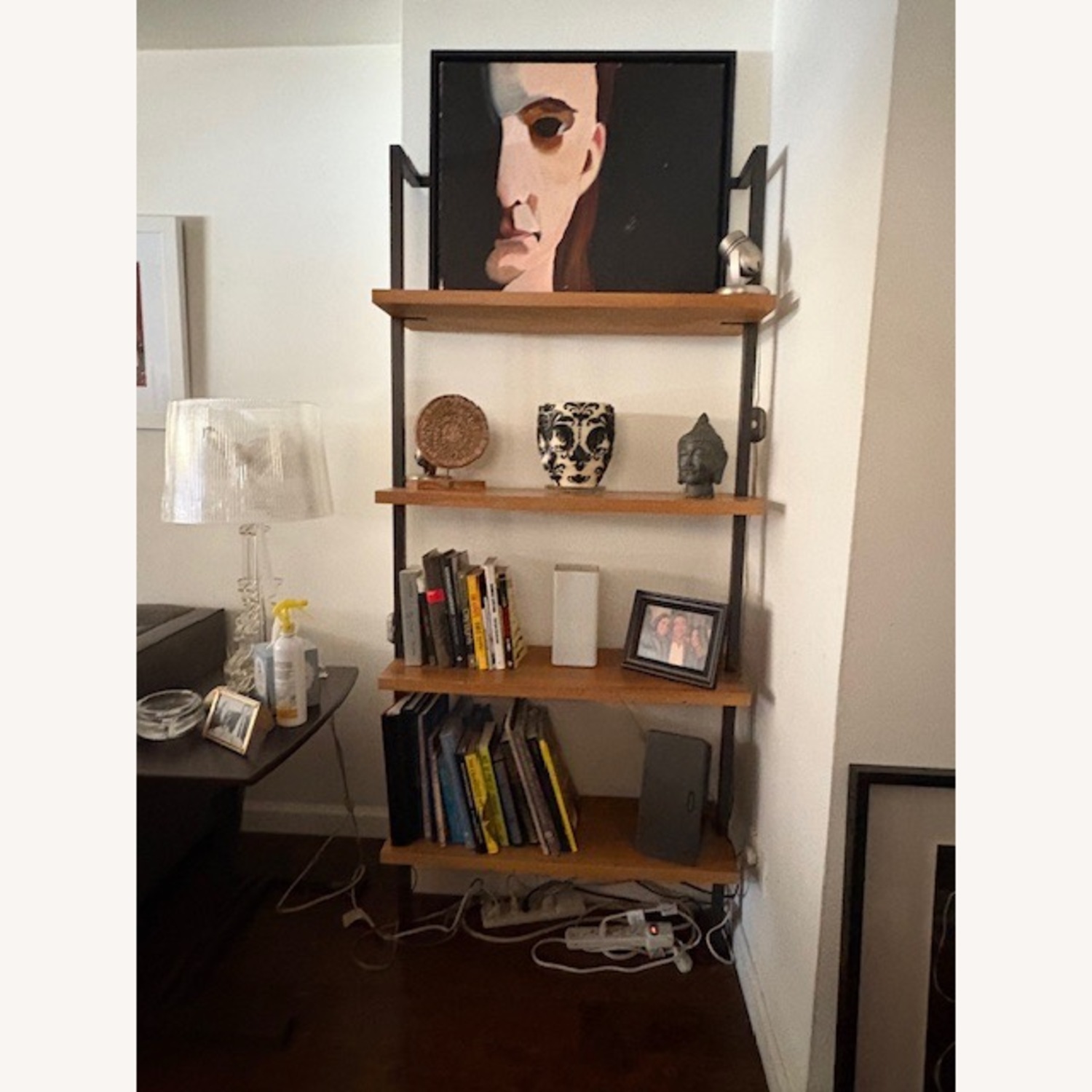 CB2 Dark Brown Wood Bookcase - image-2