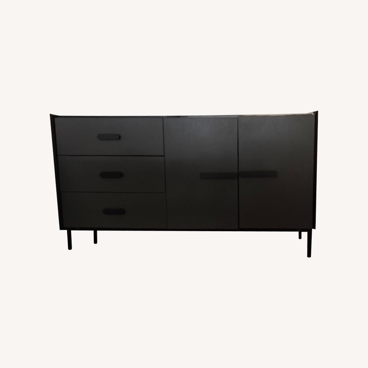 Amazon Dark Gray Sideboard - image-0