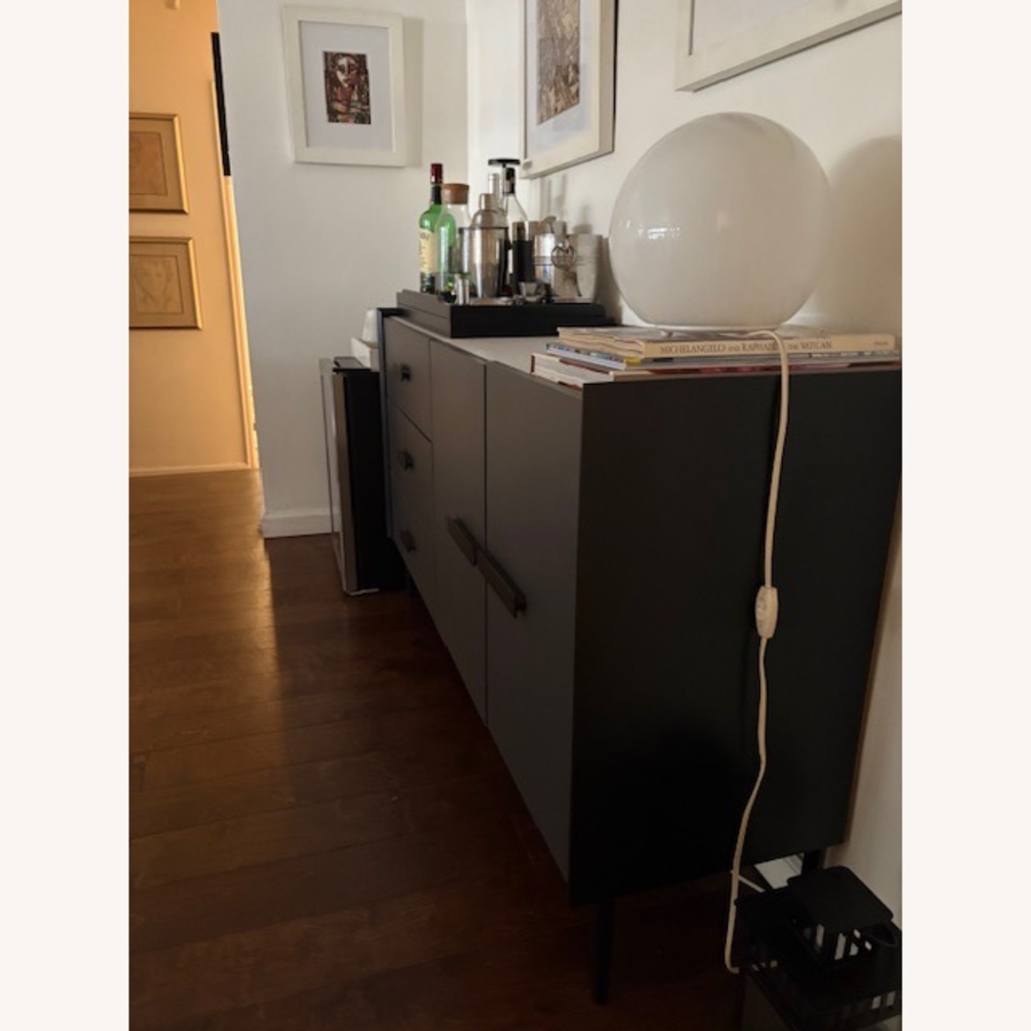 Amazon Dark Gray Sideboard - image-3