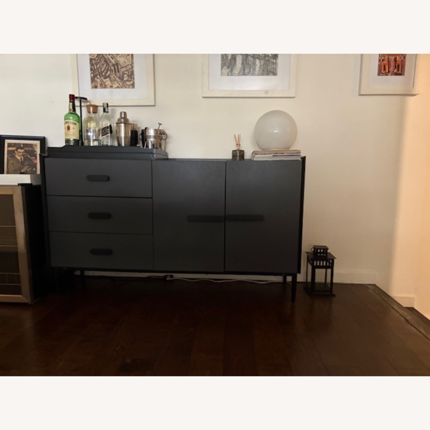 Amazon Dark Gray Sideboard - image-1