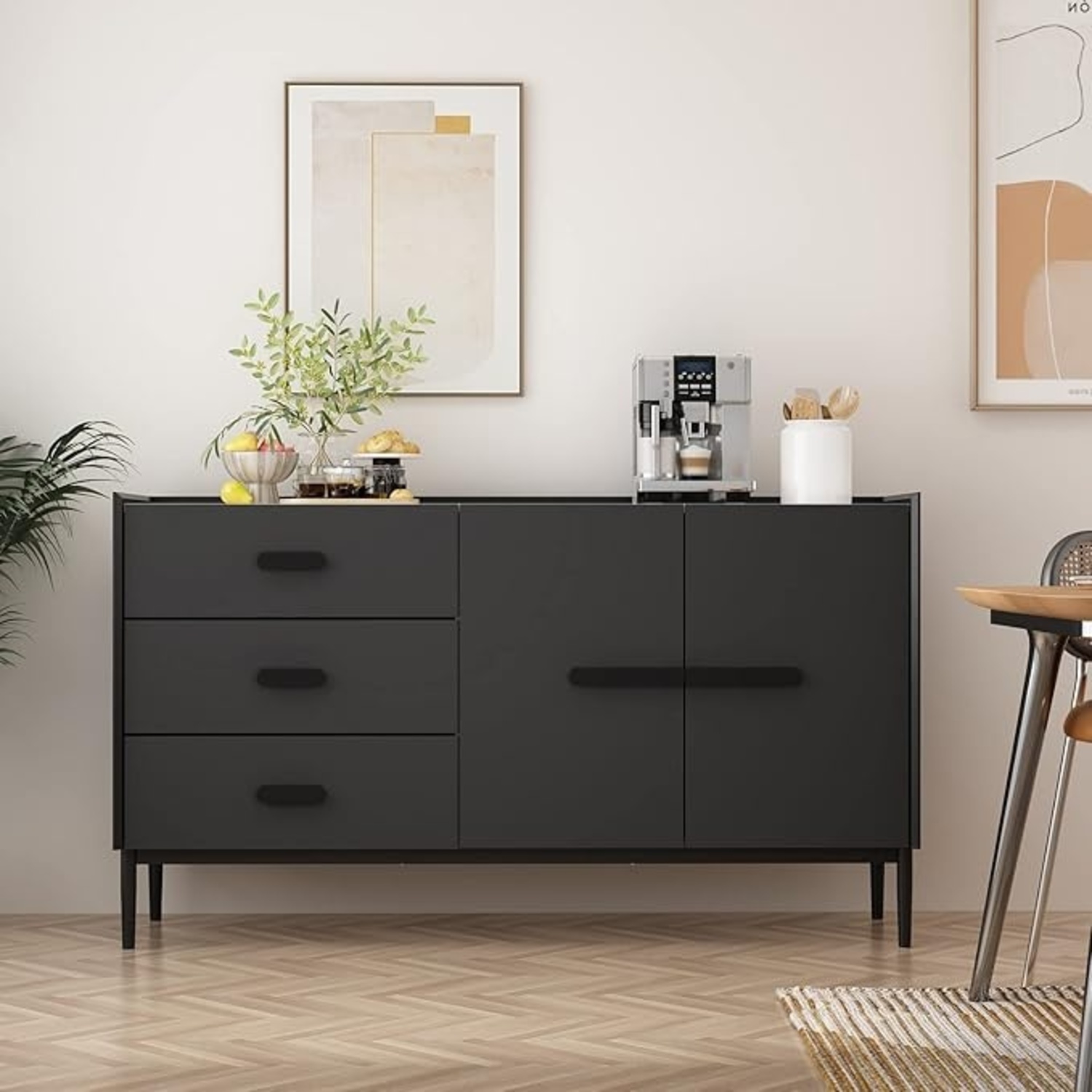 Amazon Dark Gray Sideboard - image-5