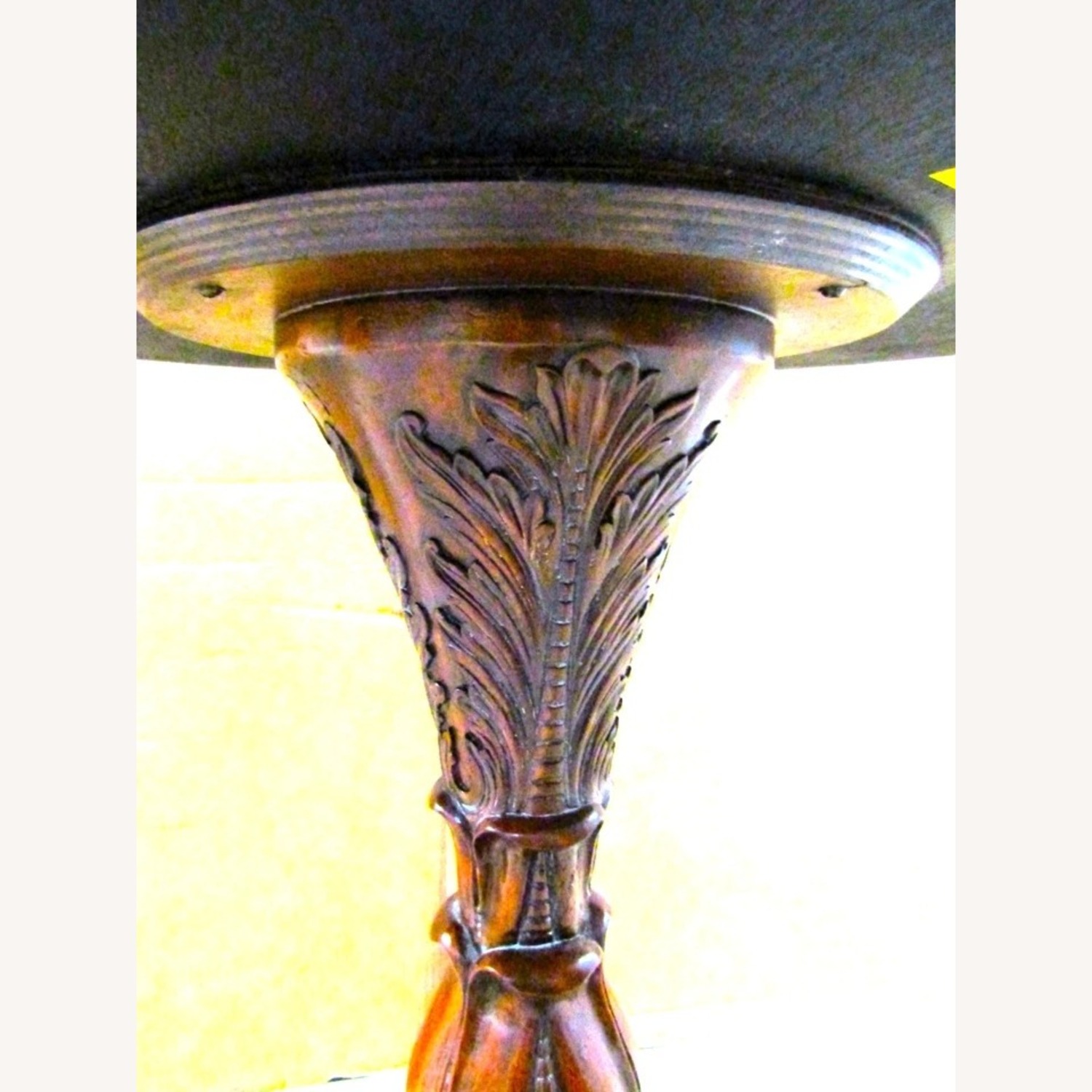 Maitland-Smith Reverse Painted Glass Table - image-10