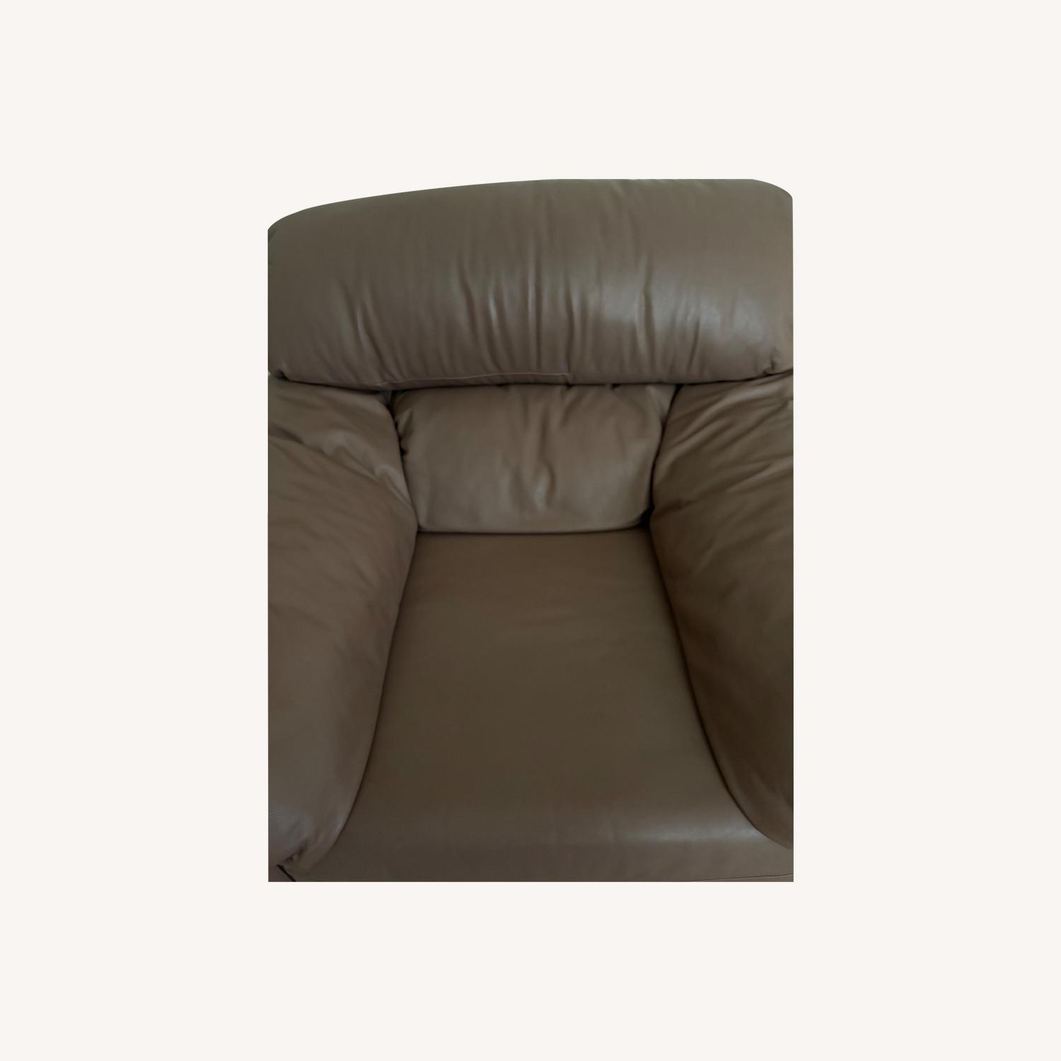 Vintage/Antique Finds Leather Armchair - image-0