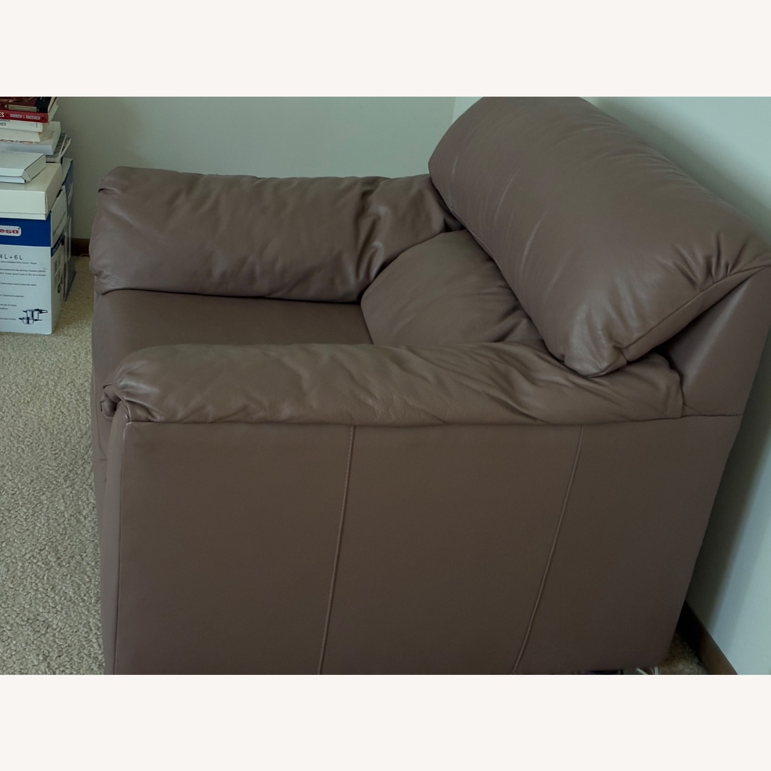 Vintage/Antique Finds Leather Armchair - image-3