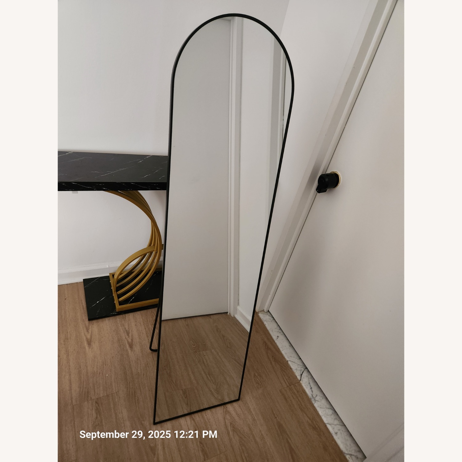 Black Floor Mirror - image-3