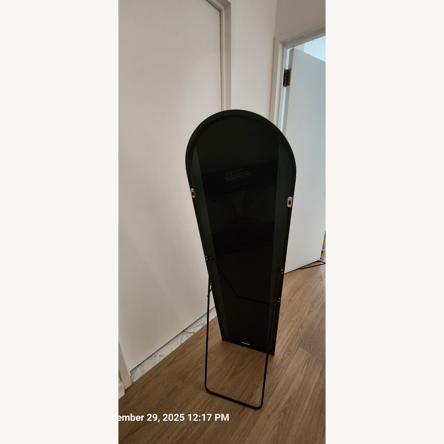 Black Floor Mirror - image-2