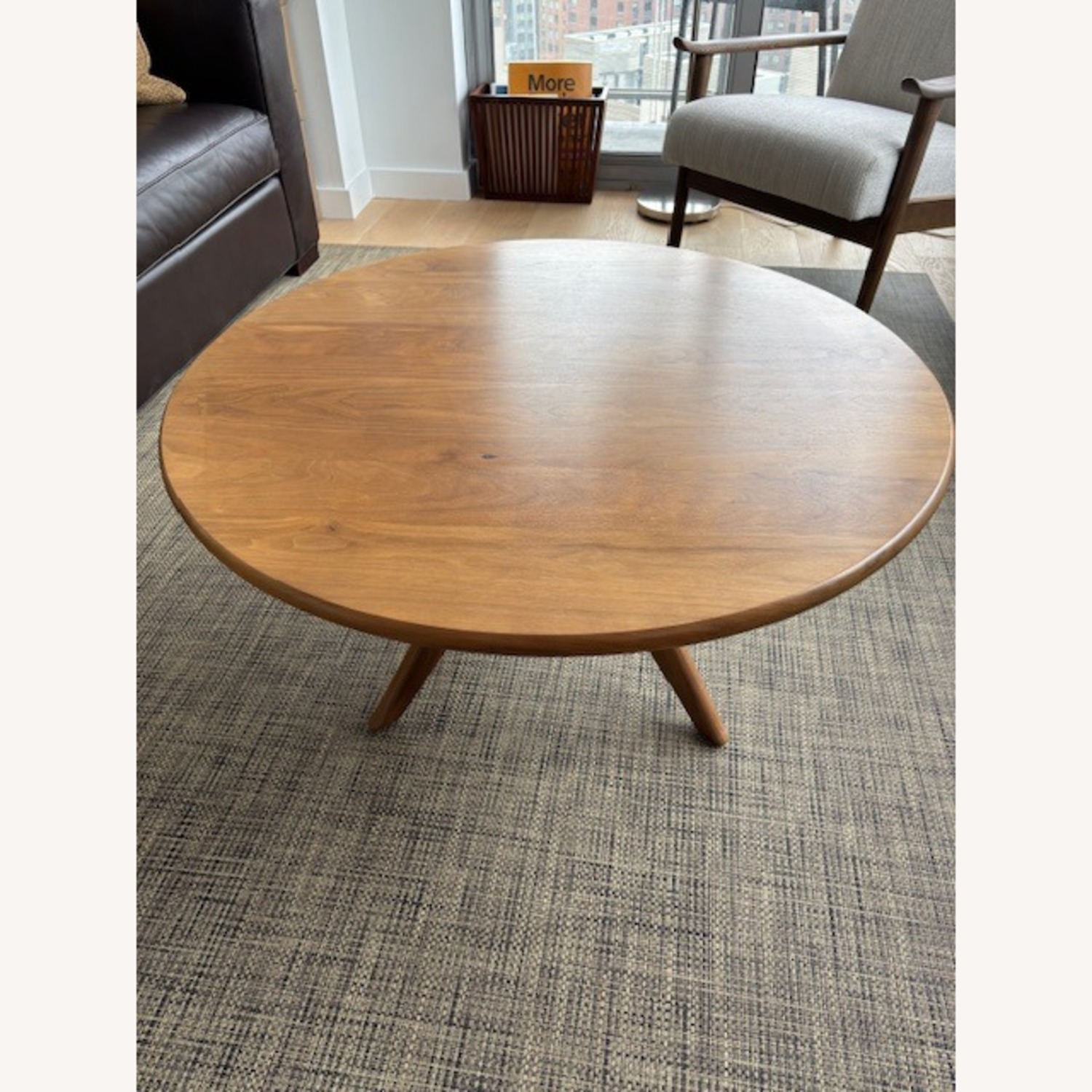 Room & Board Bradshaw Solid Walnut MCM Coffee Table - image-5