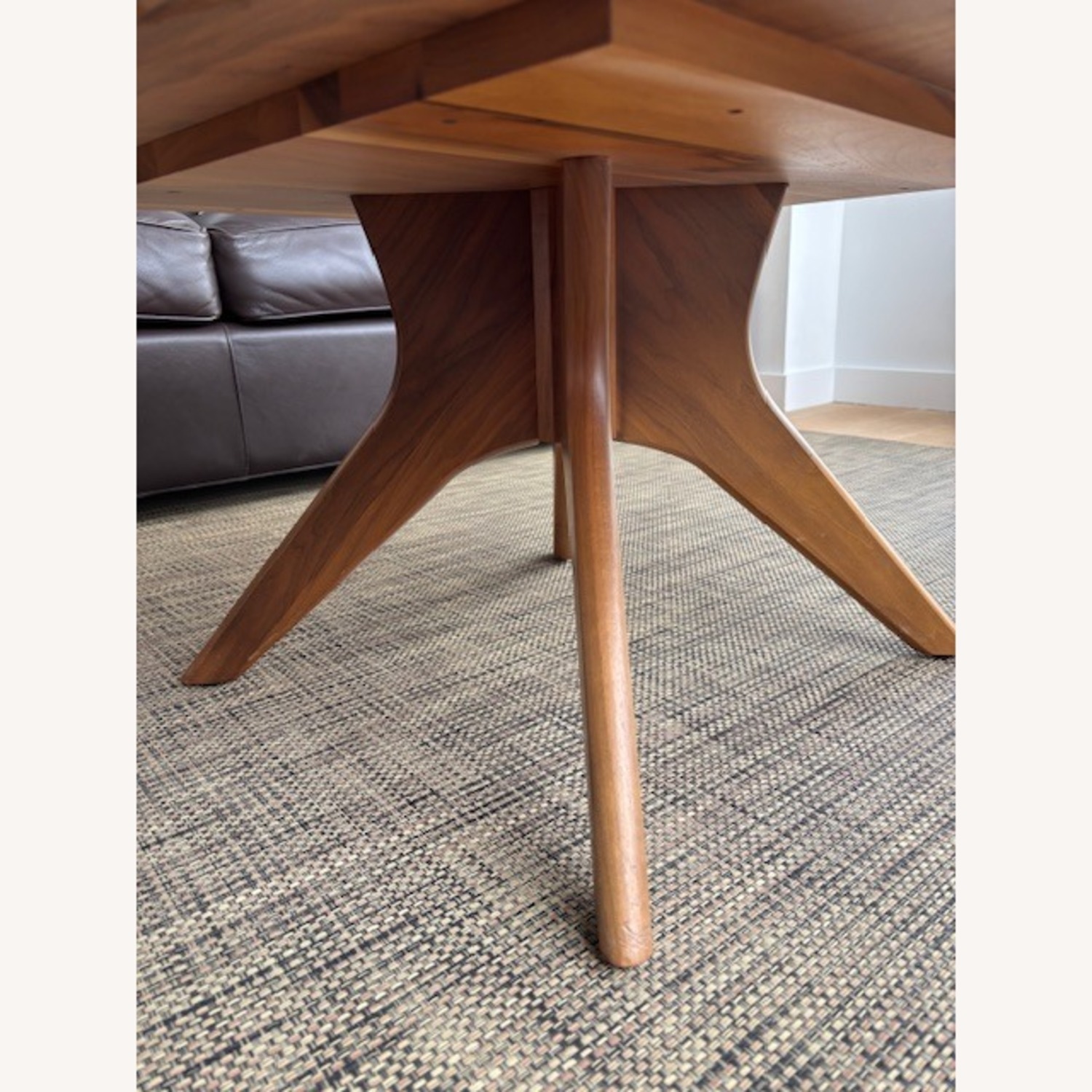 Room & Board Bradshaw Solid Walnut MCM Coffee Table - image-4
