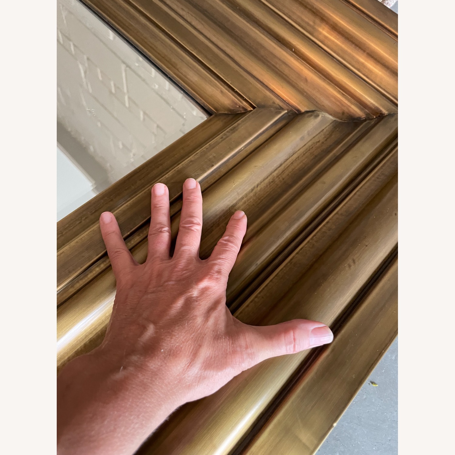 Restoration Hardware 19th C. Empire Mirror - image-3