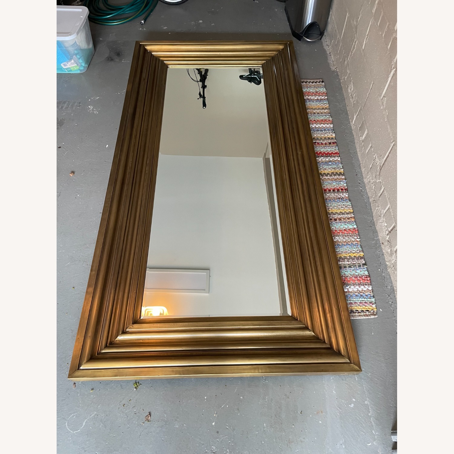 Restoration Hardware 19th C. Empire Mirror - image-1