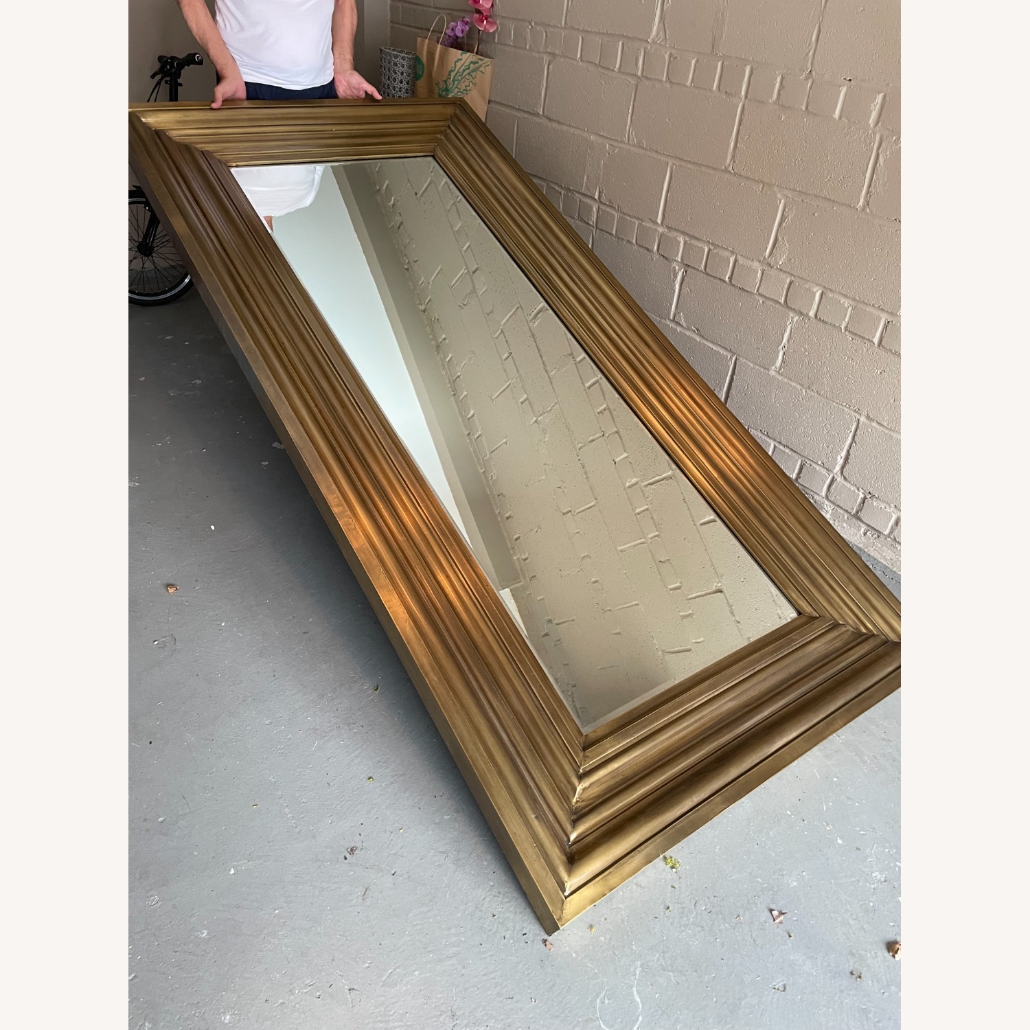 Restoration Hardware 19th C. Empire Mirror - image-2