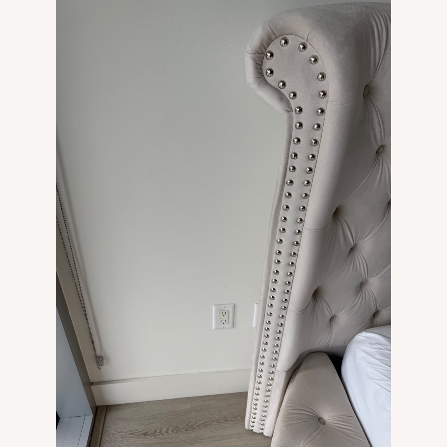 Perigold Natural Fabric King Bed - image-5