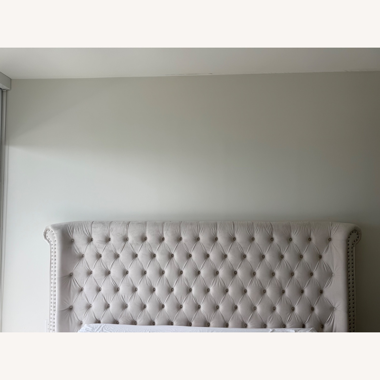 Perigold Natural Fabric King Bed - image-3