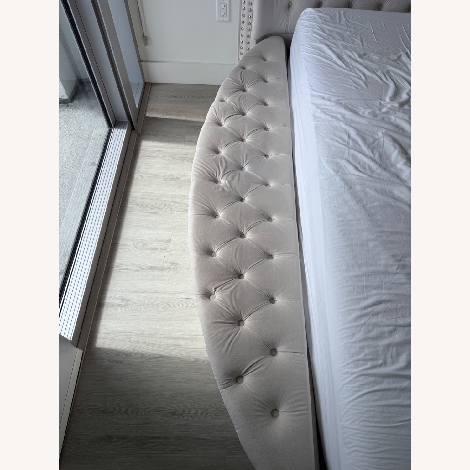 Perigold Natural Fabric King Bed - image-4