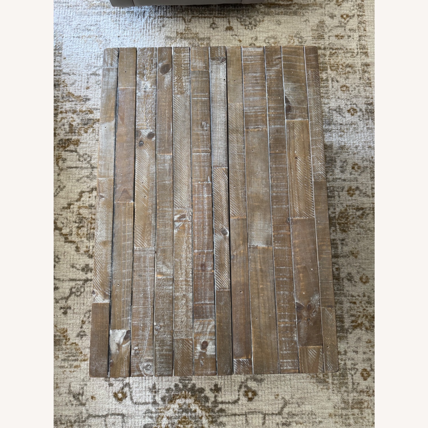 Ashley Dark Brown Wood Coffee Table - image-6