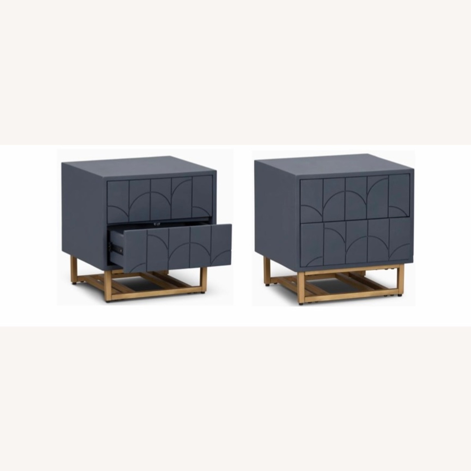 City Furniture Dark Gray Wood Side Table - image-3