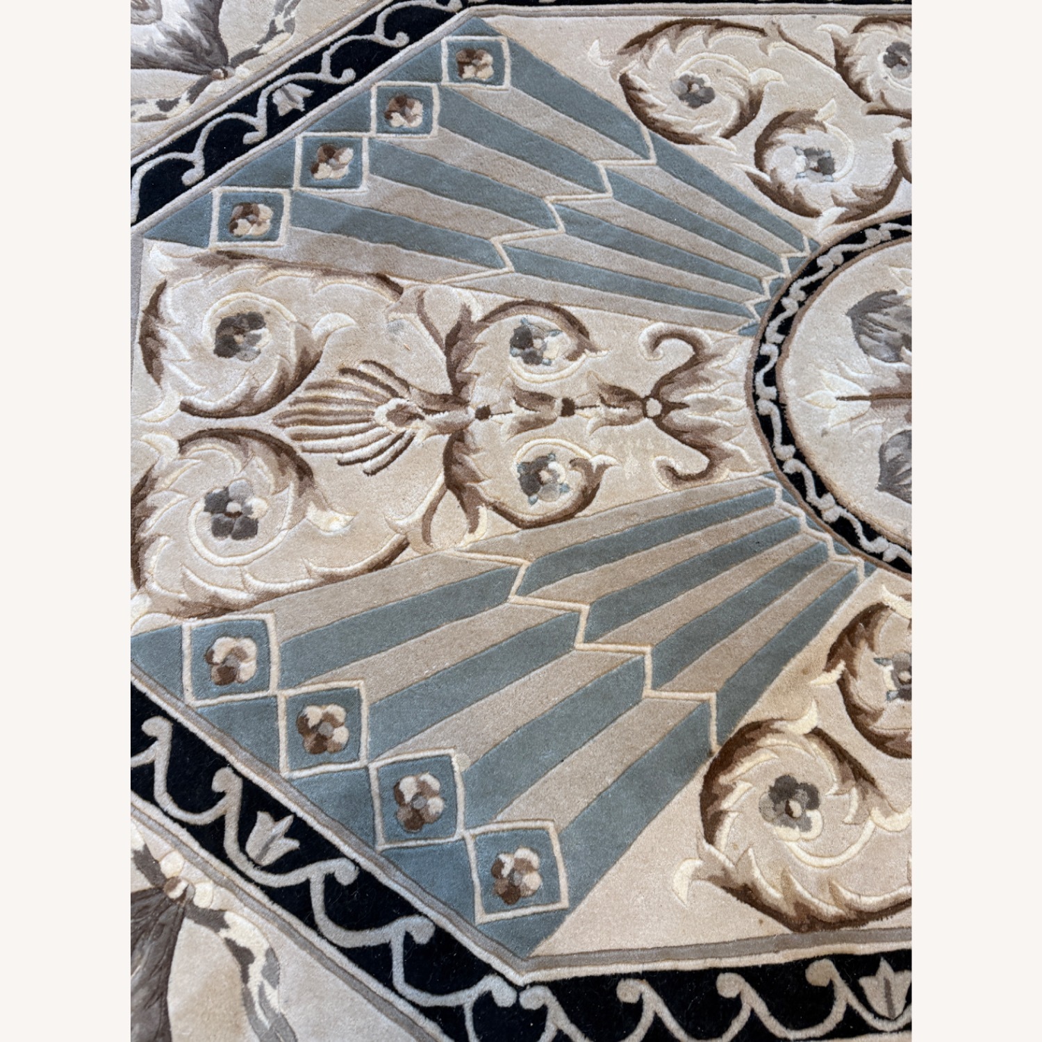 Horchow Wool Blend Area Rug 4' x 6' - image-2