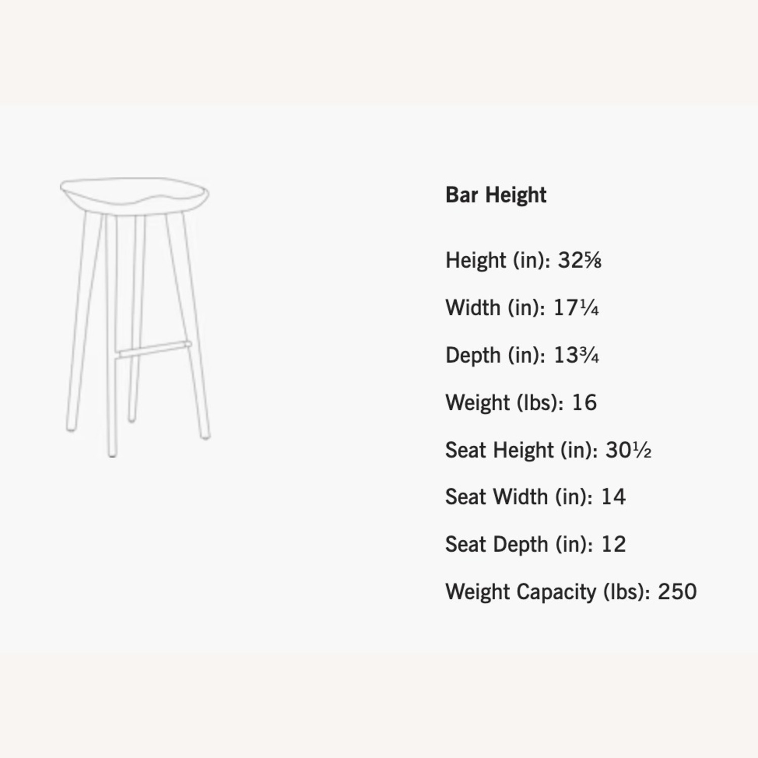 Design Within Reach Tractor Walnut Bar Stools - image-5