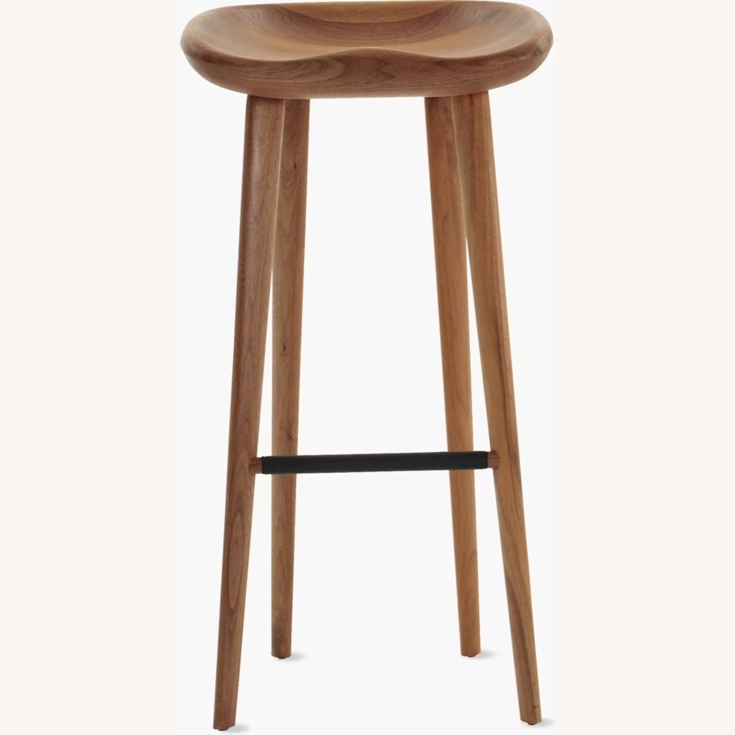 Design Within Reach Tractor Walnut Bar Stools - image-7
