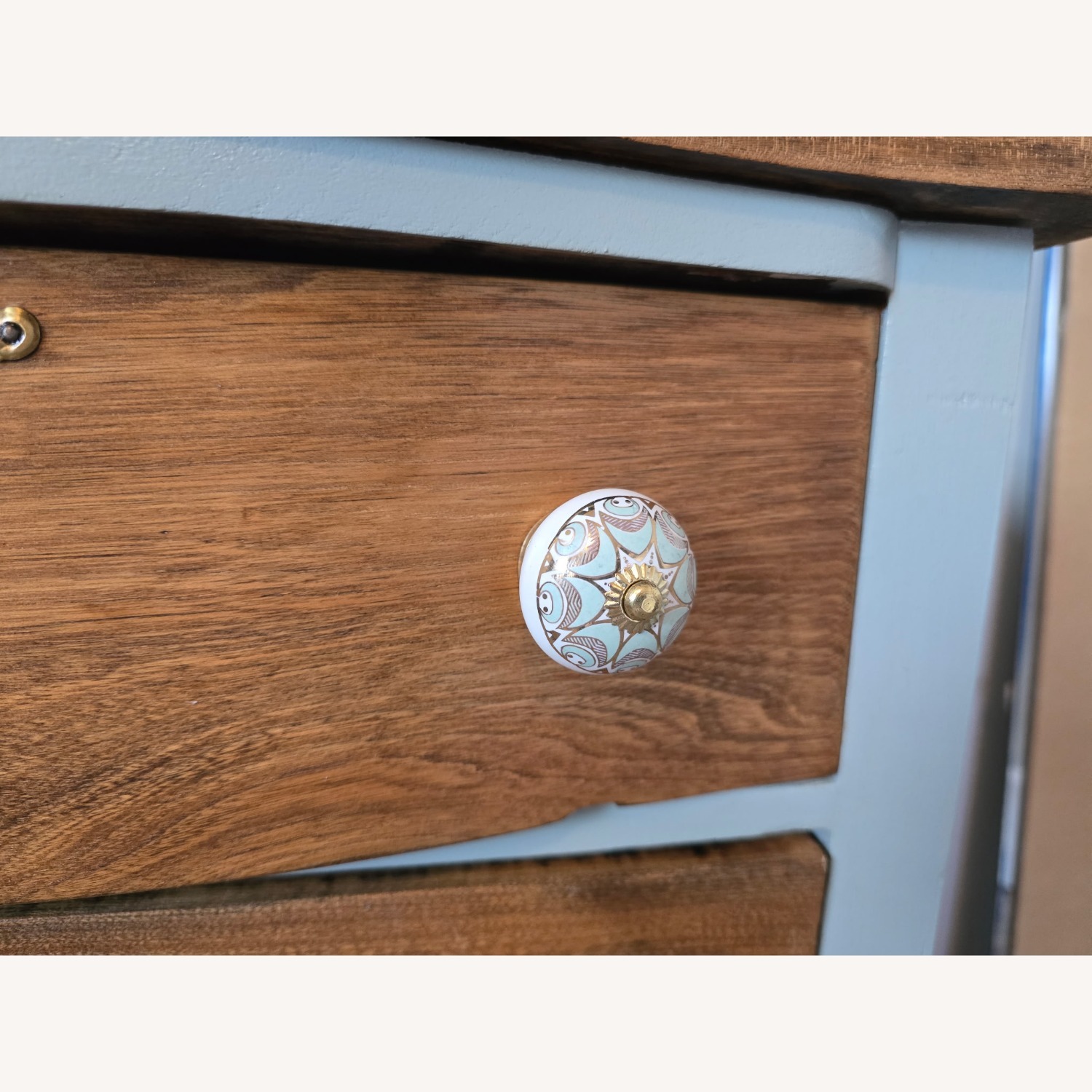 Green Wood Dresser - image-4