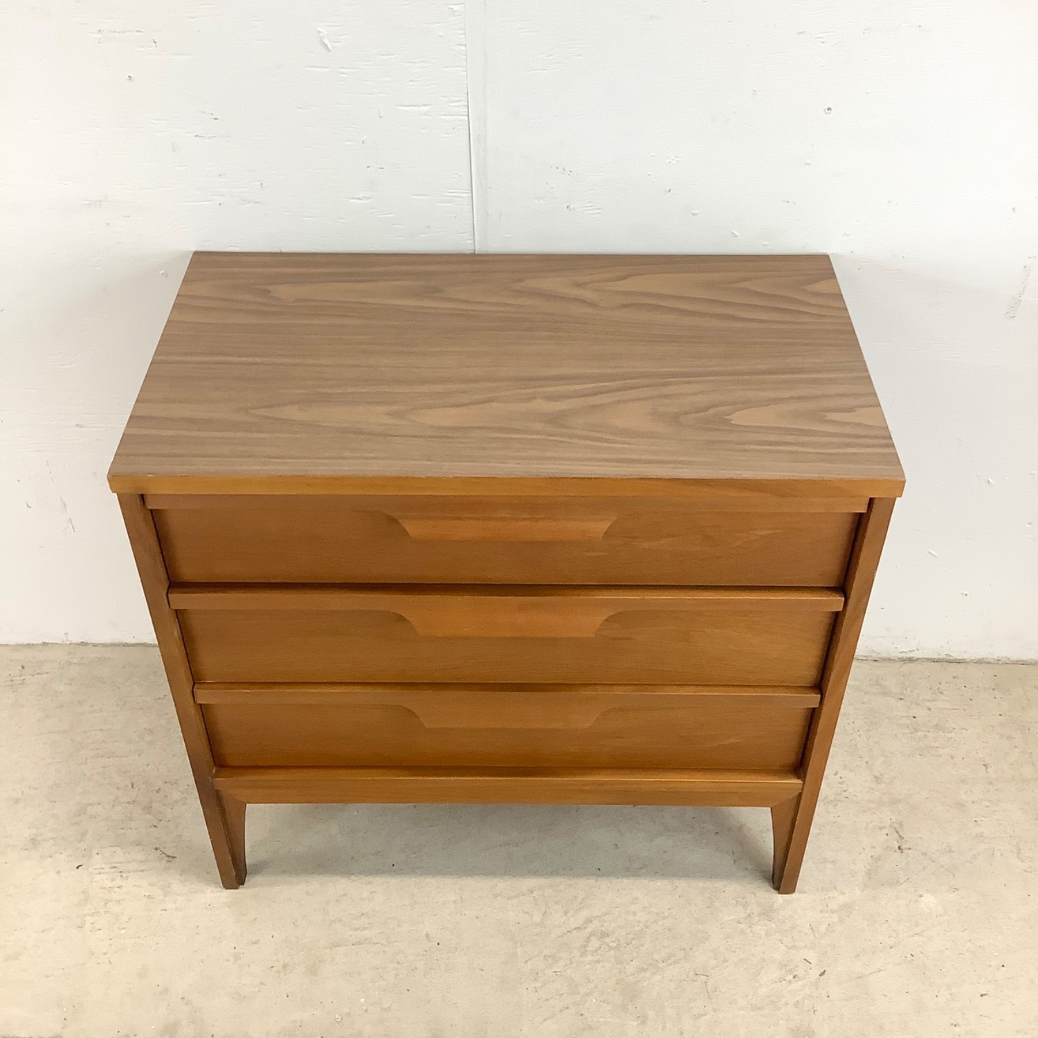 Mid-Century Three Drawer Dresser by Johnson Carper - image-1