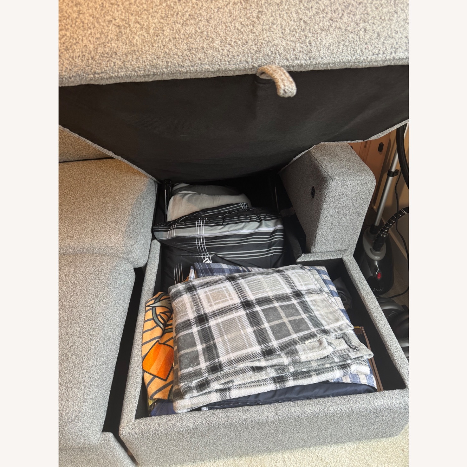 Bob's Discount Play Date Gray 93 Chaise Collection - image-6